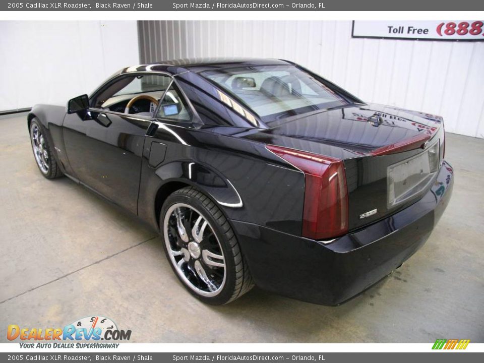 2005 Cadillac XLR Roadster Black Raven / Shale Photo #8