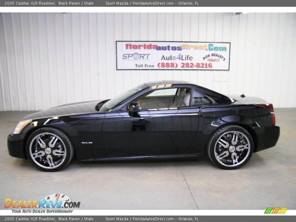 2005 Cadillac XLR Roadster Black Raven / Shale Photo #9