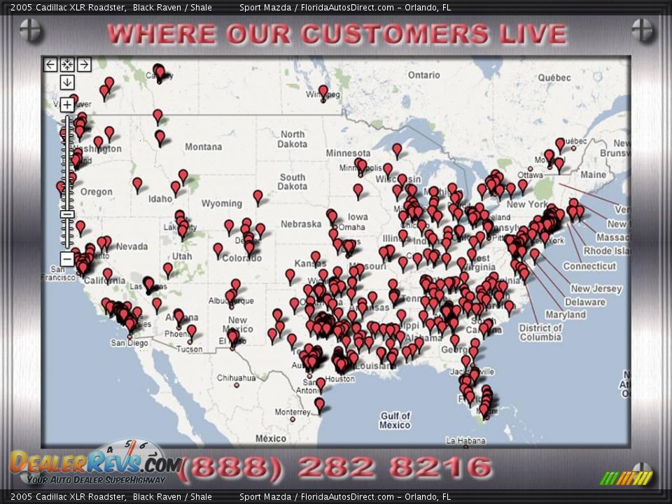 2005 Cadillac XLR Roadster Black Raven / Shale Photo #16