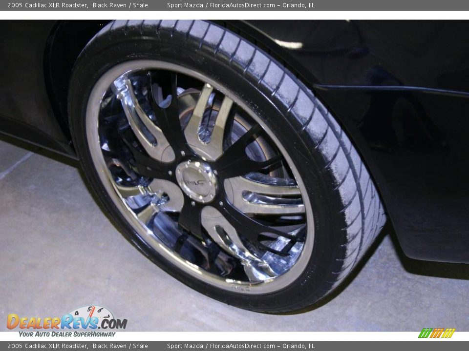 2005 Cadillac XLR Roadster Black Raven / Shale Photo #22