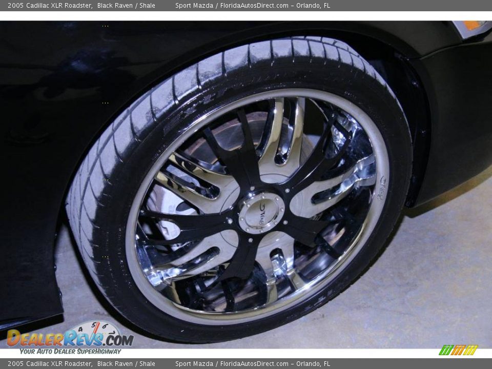 2005 Cadillac XLR Roadster Black Raven / Shale Photo #25