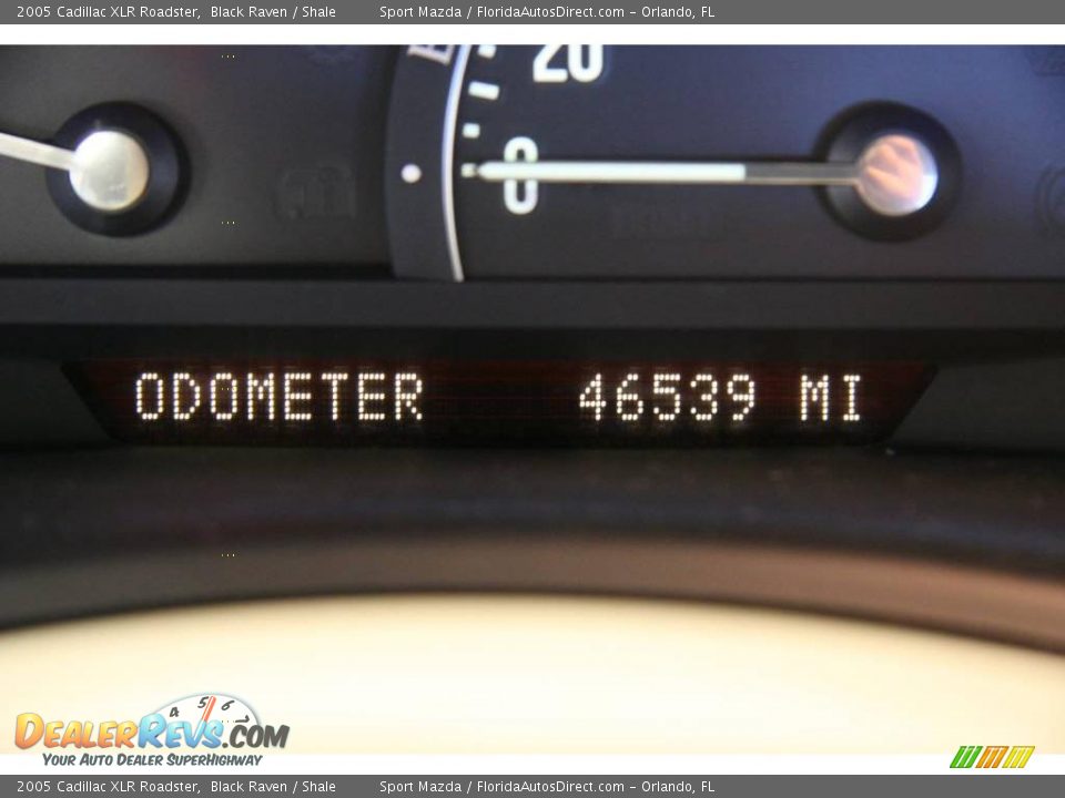 2005 Cadillac XLR Roadster Black Raven / Shale Photo #31