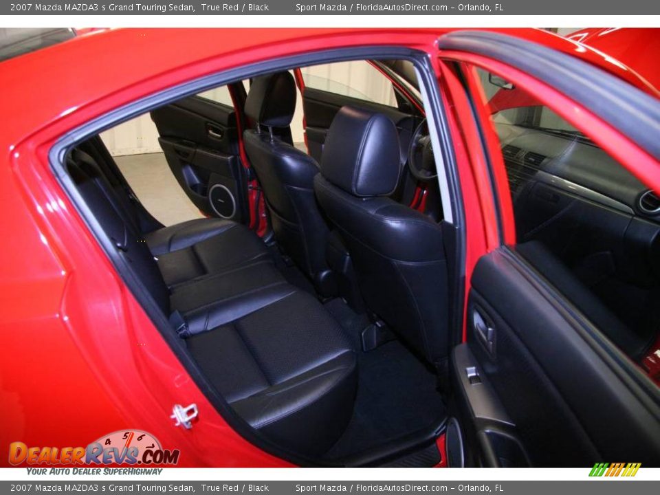 2007 Mazda MAZDA3 s Grand Touring Sedan True Red / Black Photo #10