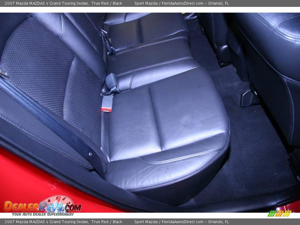 2007 Mazda MAZDA3 s Grand Touring Sedan True Red / Black Photo #18