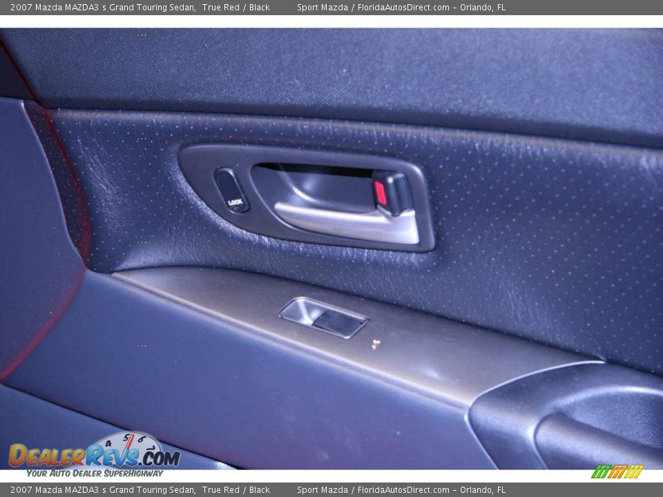 2007 Mazda MAZDA3 s Grand Touring Sedan True Red / Black Photo #21