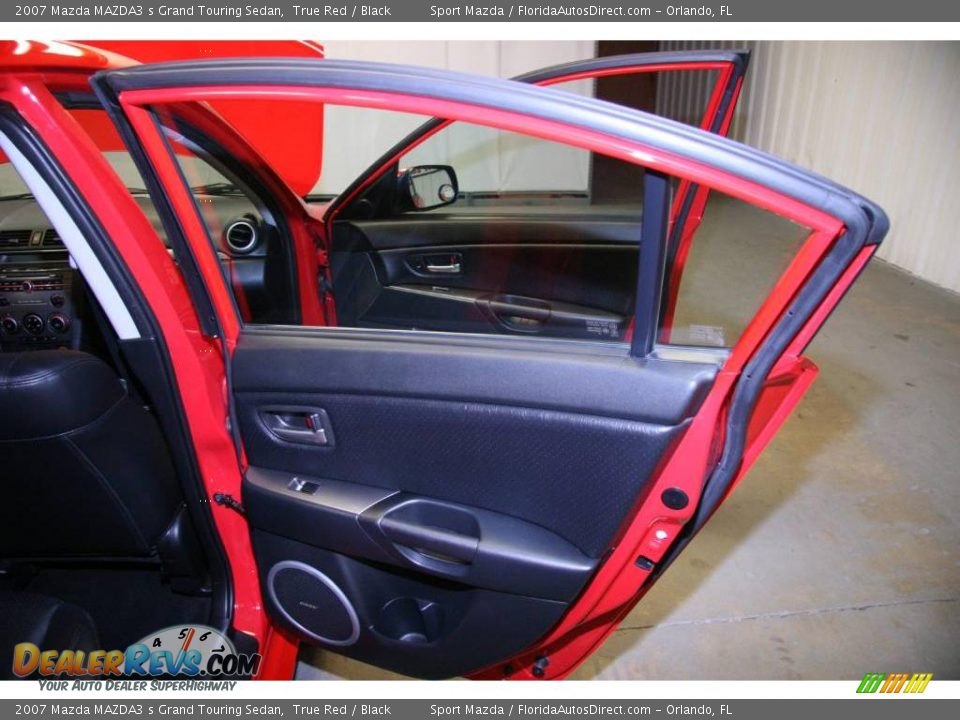 2007 Mazda MAZDA3 s Grand Touring Sedan True Red / Black Photo #22