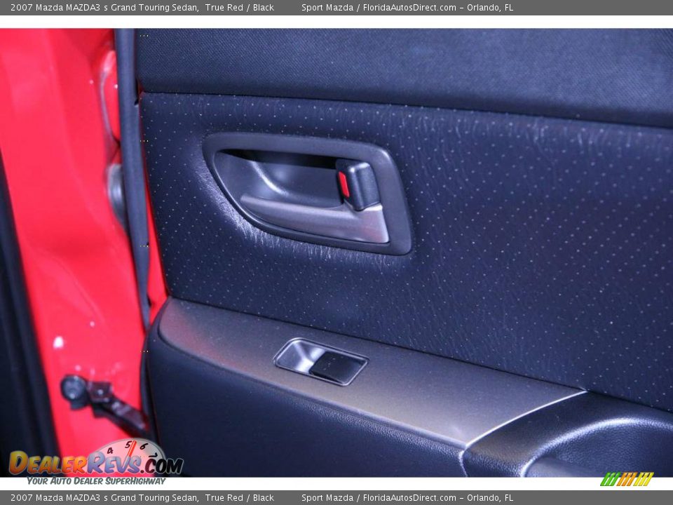 2007 Mazda MAZDA3 s Grand Touring Sedan True Red / Black Photo #23