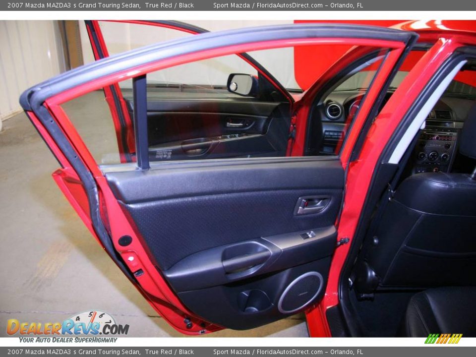 2007 Mazda MAZDA3 s Grand Touring Sedan True Red / Black Photo #24
