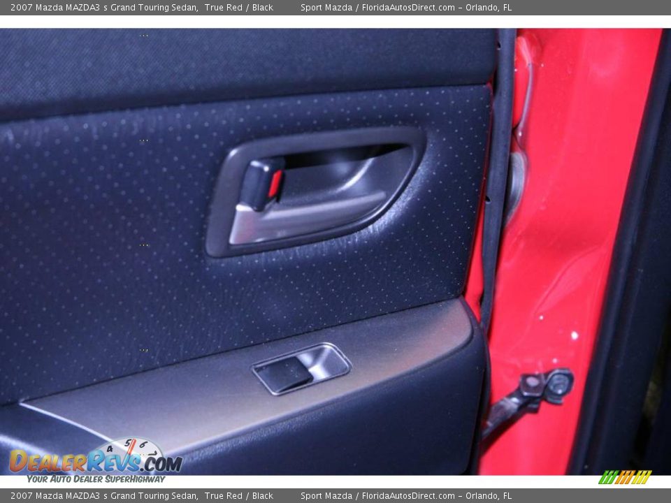 2007 Mazda MAZDA3 s Grand Touring Sedan True Red / Black Photo #25