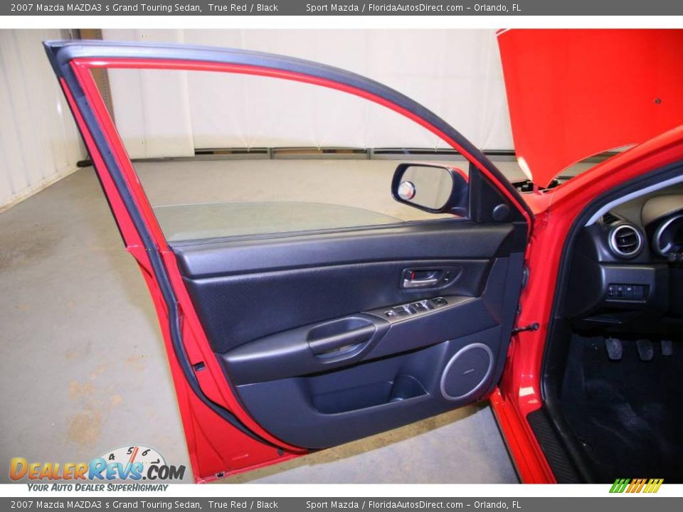 2007 Mazda MAZDA3 s Grand Touring Sedan True Red / Black Photo #26