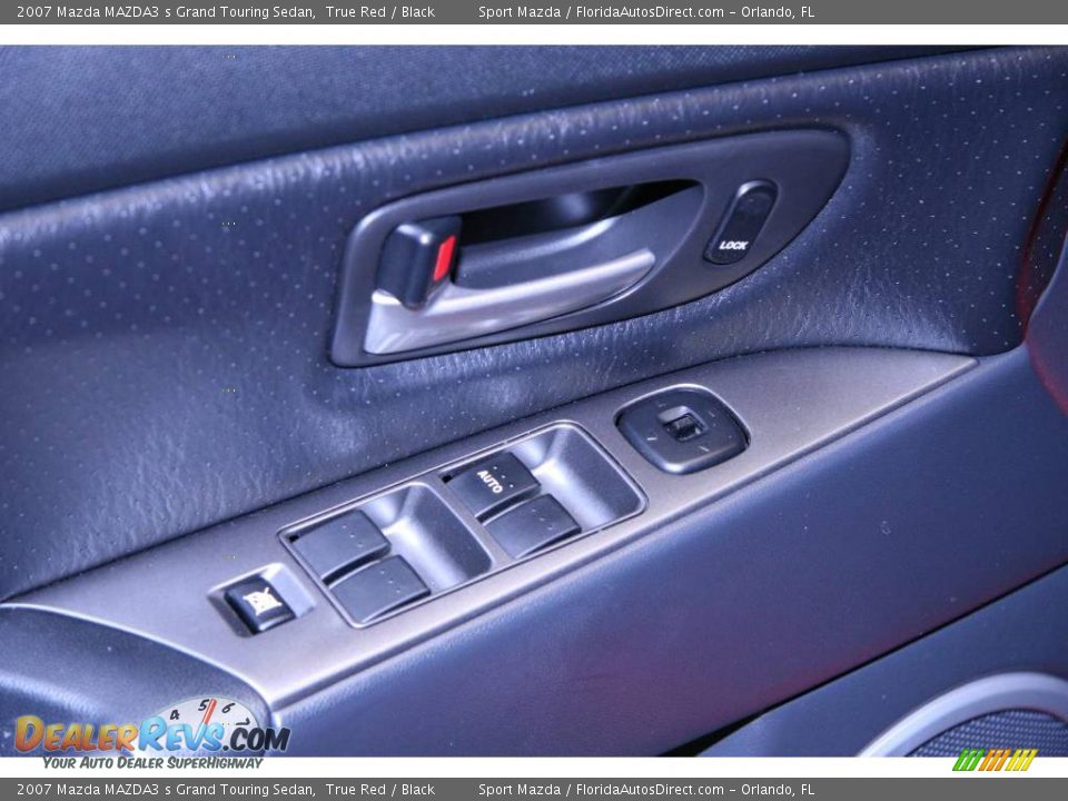 2007 Mazda MAZDA3 s Grand Touring Sedan True Red / Black Photo #27