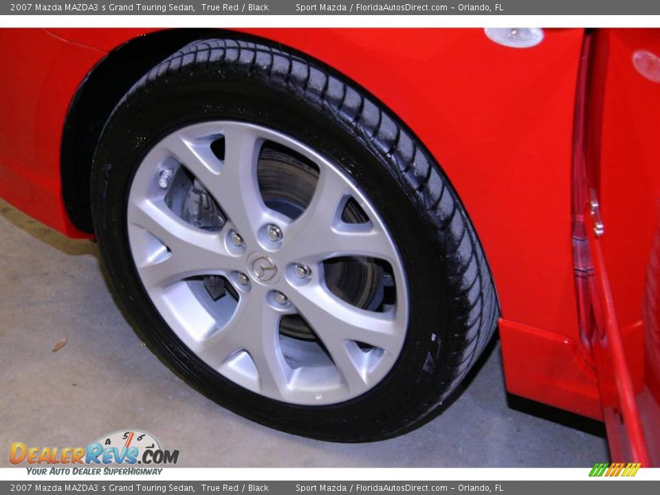 2007 Mazda MAZDA3 s Grand Touring Sedan True Red / Black Photo #28