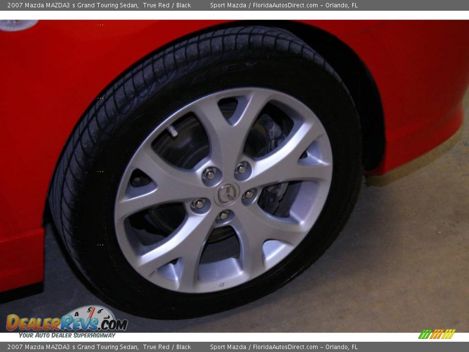 2007 Mazda MAZDA3 s Grand Touring Sedan True Red / Black Photo #31
