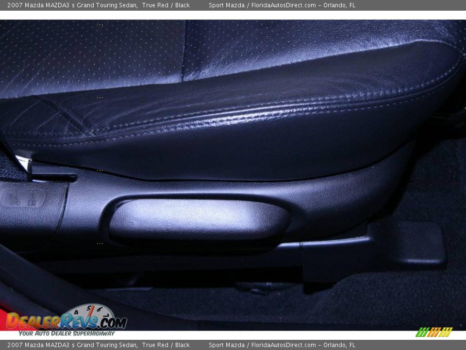 2007 Mazda MAZDA3 s Grand Touring Sedan True Red / Black Photo #33
