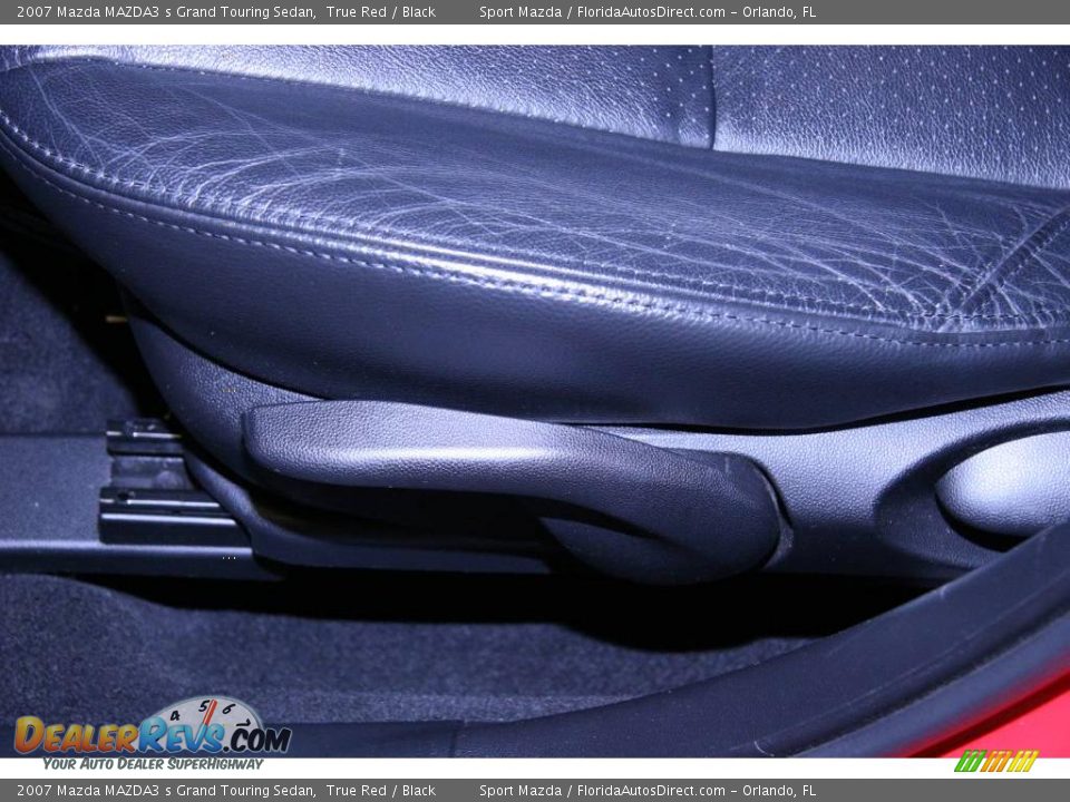 2007 Mazda MAZDA3 s Grand Touring Sedan True Red / Black Photo #34