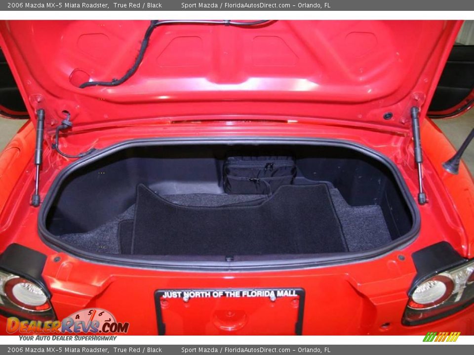 2006 Mazda MX-5 Miata Roadster True Red / Black Photo #11