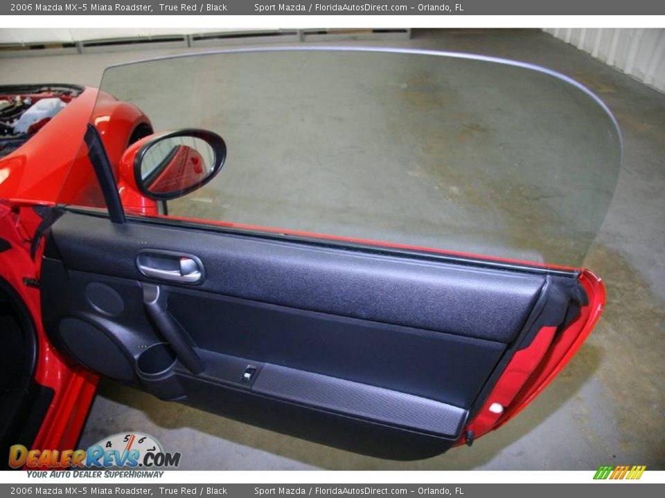 2006 Mazda MX-5 Miata Roadster True Red / Black Photo #16