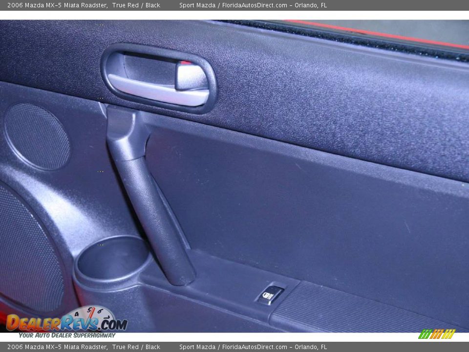 2006 Mazda MX-5 Miata Roadster True Red / Black Photo #17