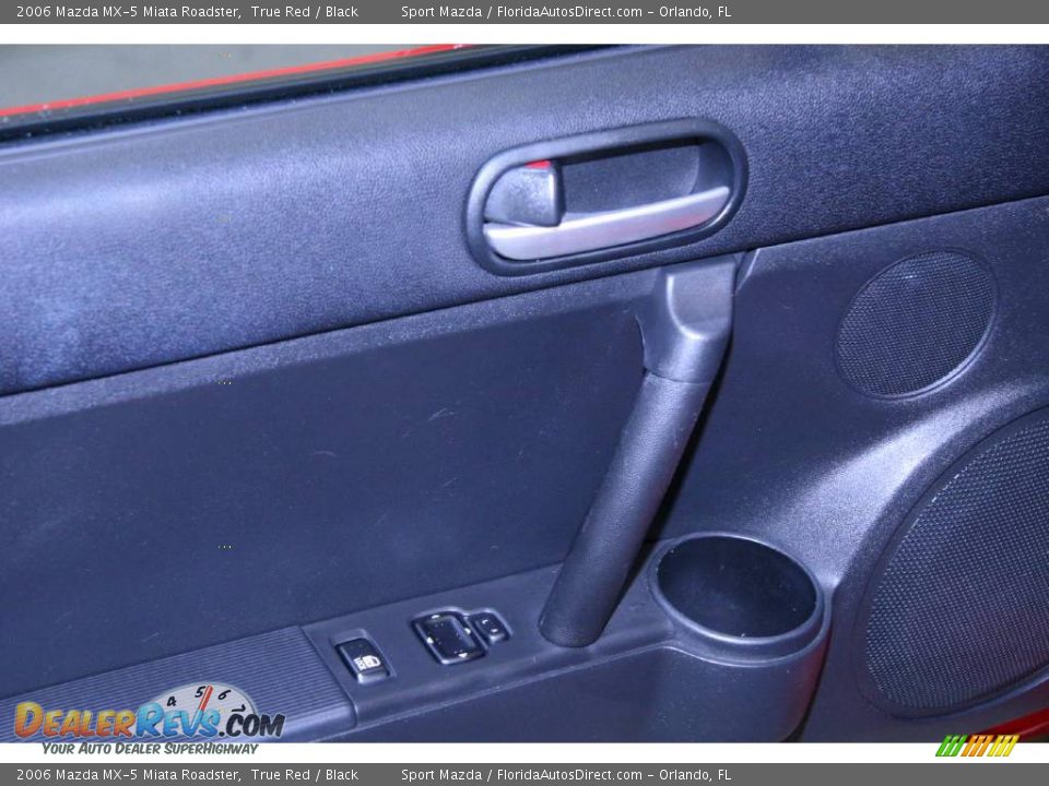 2006 Mazda MX-5 Miata Roadster True Red / Black Photo #19