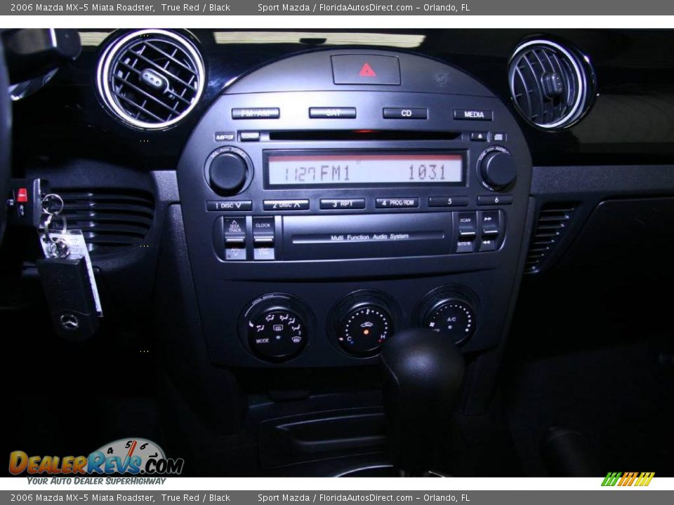 2006 Mazda MX-5 Miata Roadster True Red / Black Photo #31