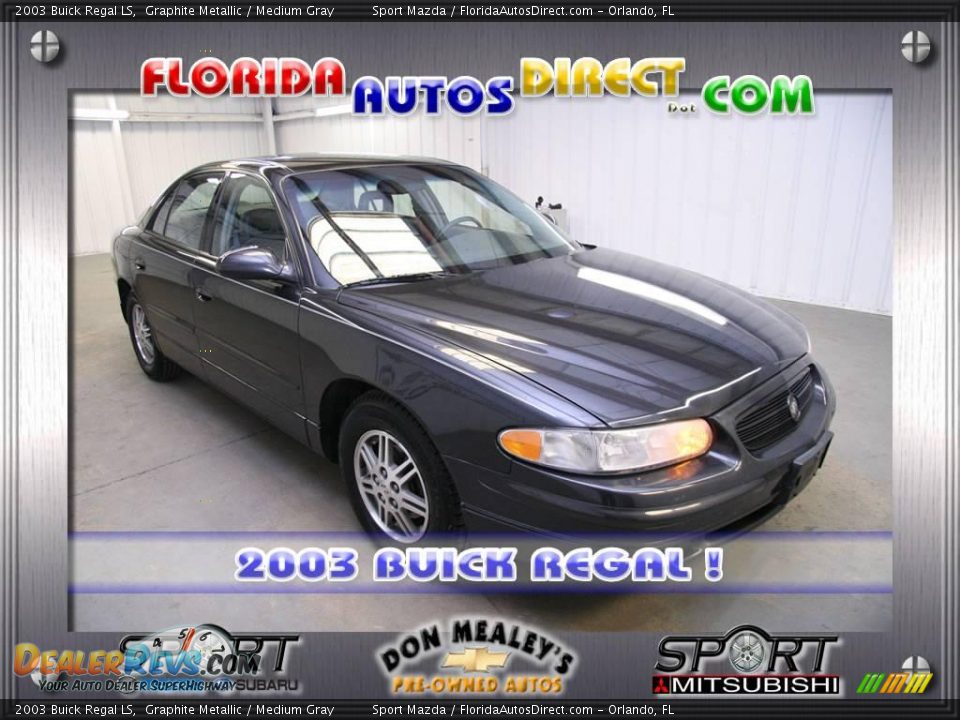 2003 Buick Regal LS Graphite Metallic / Medium Gray Photo #1