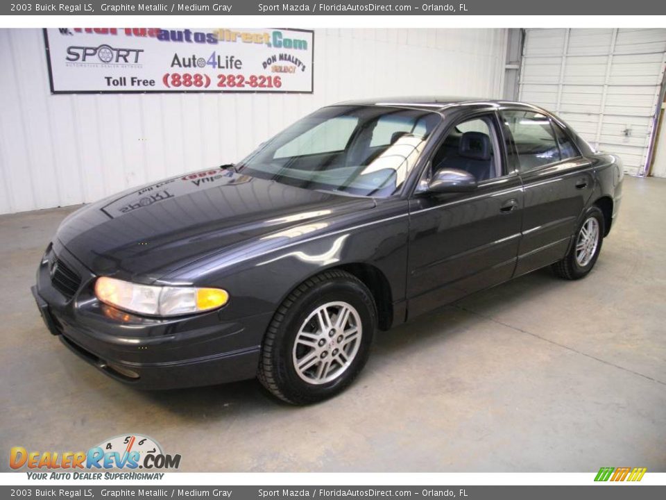2003 Buick Regal LS Graphite Metallic / Medium Gray Photo #4