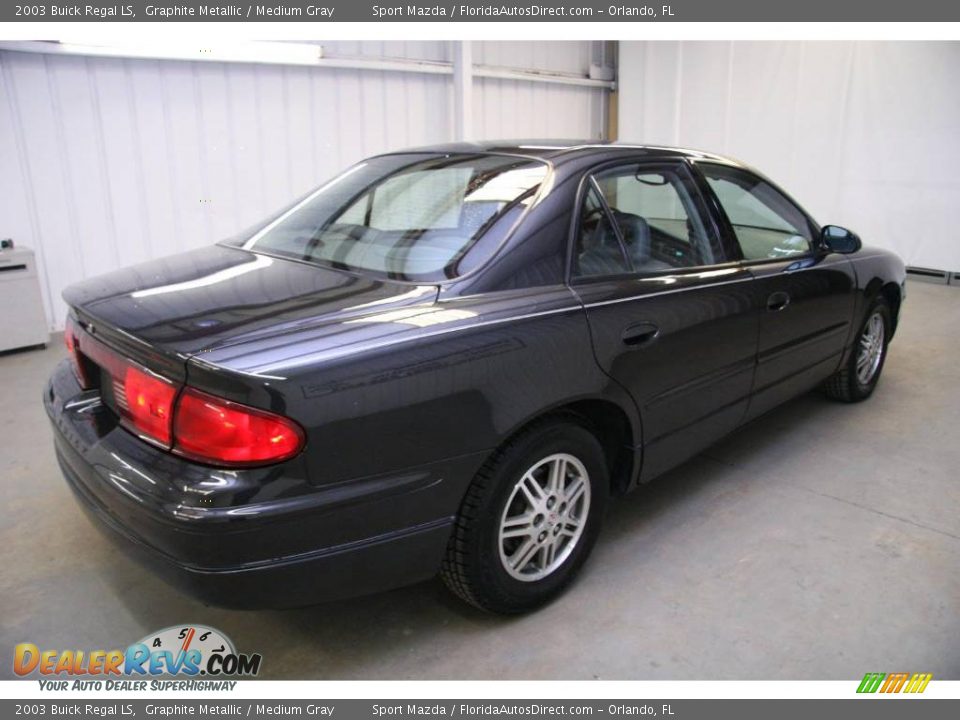 2003 Buick Regal LS Graphite Metallic / Medium Gray Photo #5