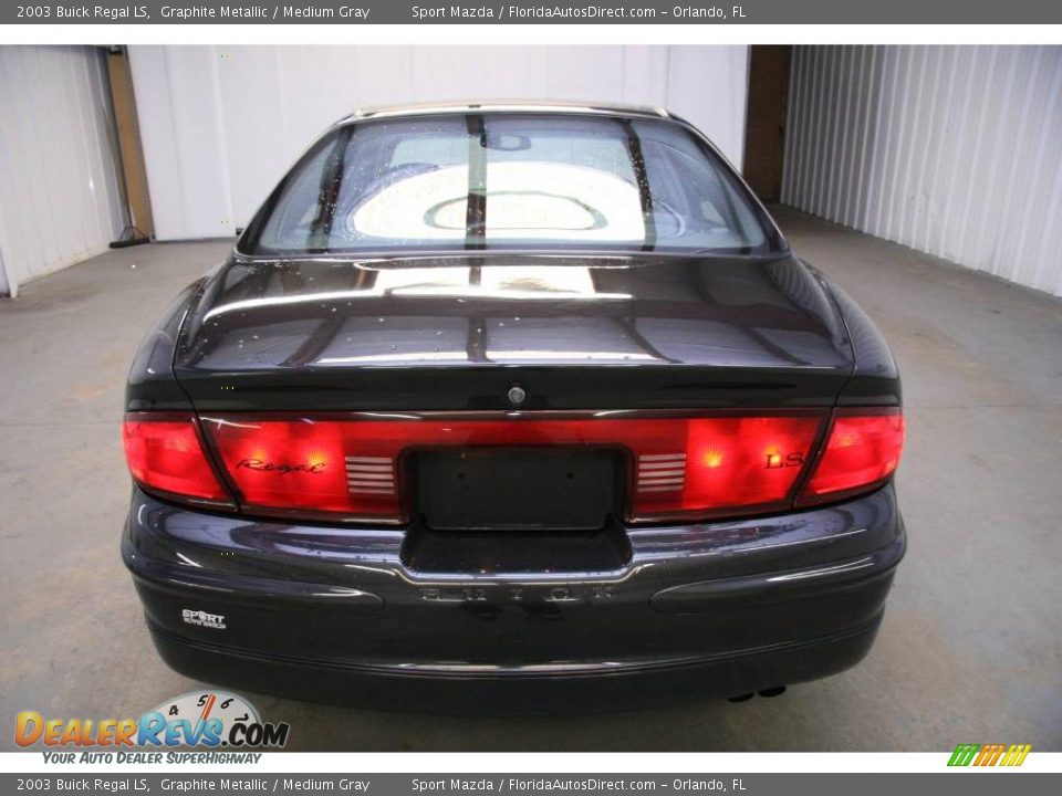2003 Buick Regal LS Graphite Metallic / Medium Gray Photo #6