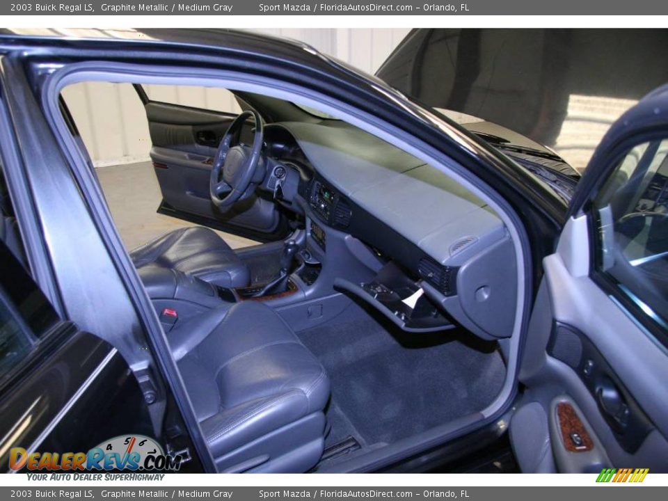 2003 Buick Regal LS Graphite Metallic / Medium Gray Photo #9