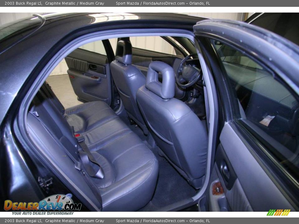 2003 Buick Regal LS Graphite Metallic / Medium Gray Photo #10