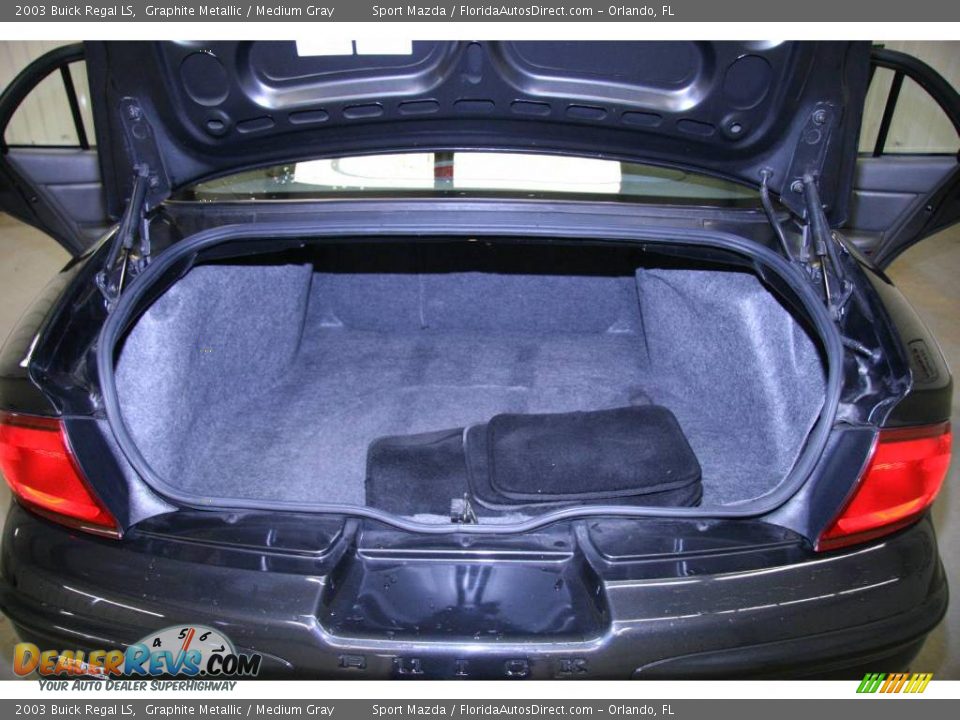 2003 Buick Regal LS Graphite Metallic / Medium Gray Photo #12