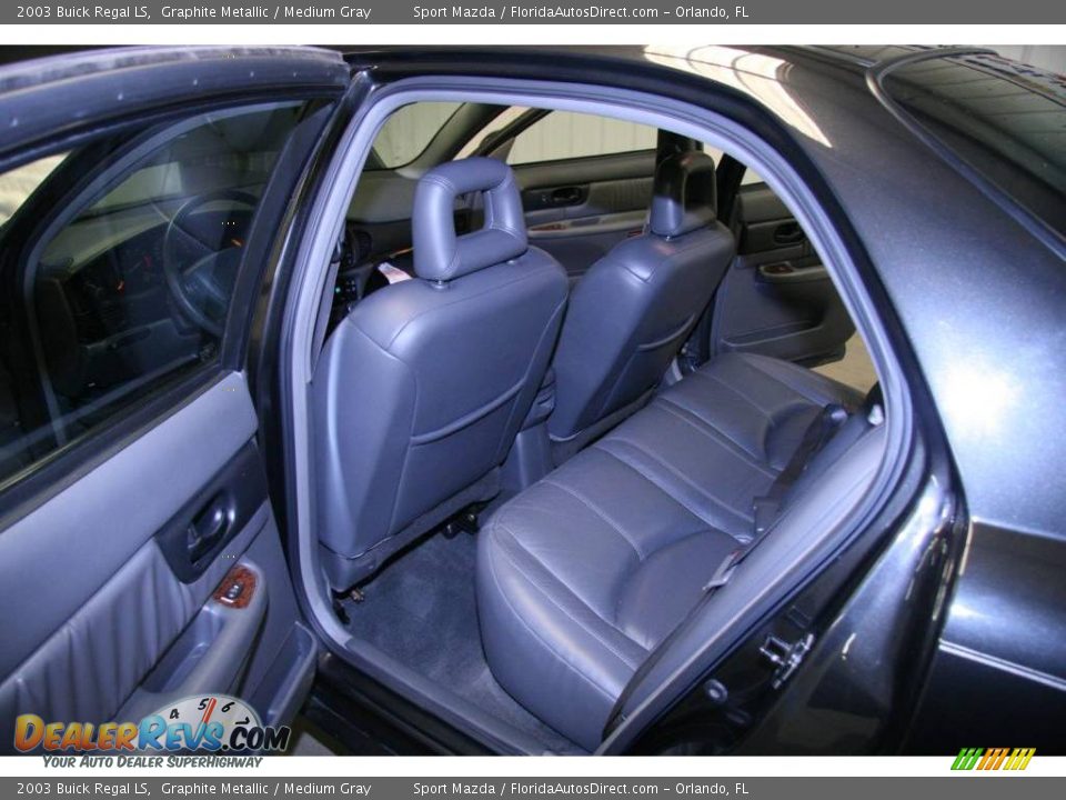 2003 Buick Regal LS Graphite Metallic / Medium Gray Photo #13