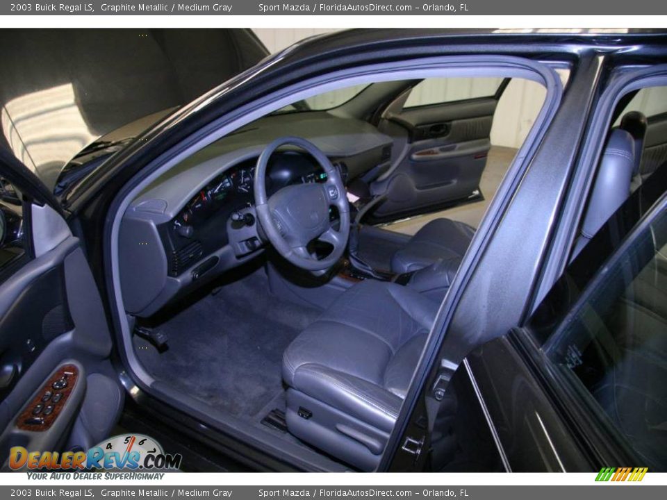 2003 Buick Regal LS Graphite Metallic / Medium Gray Photo #14