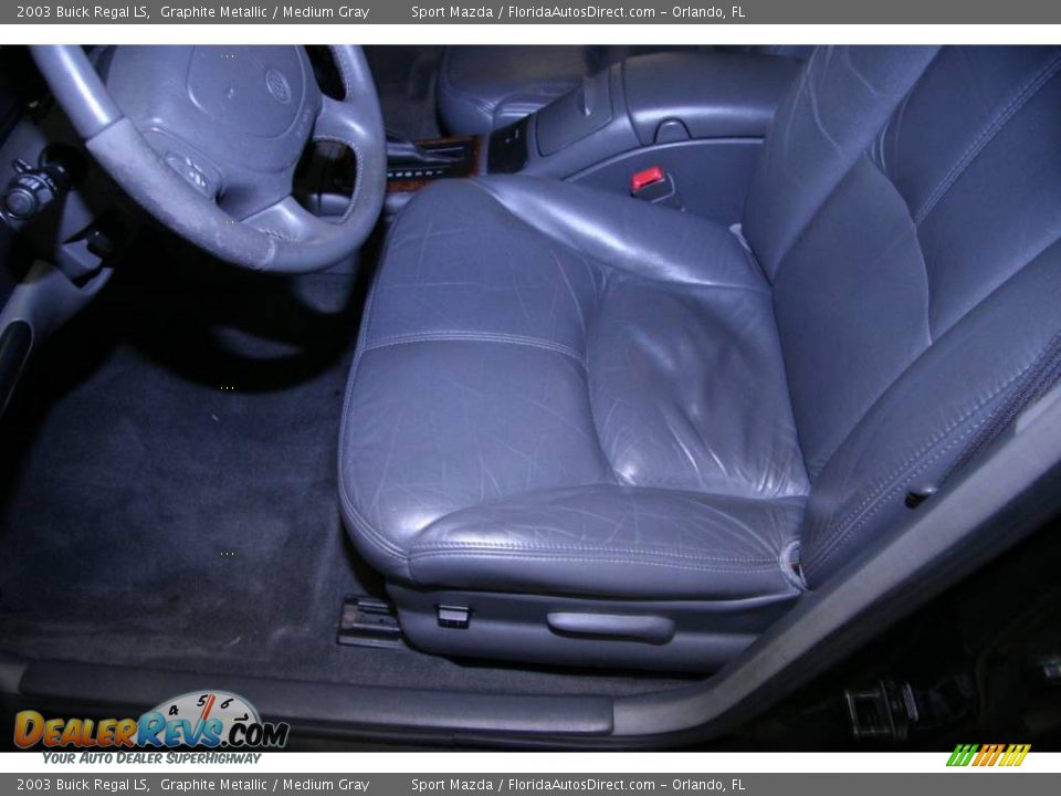 2003 Buick Regal LS Graphite Metallic / Medium Gray Photo #16