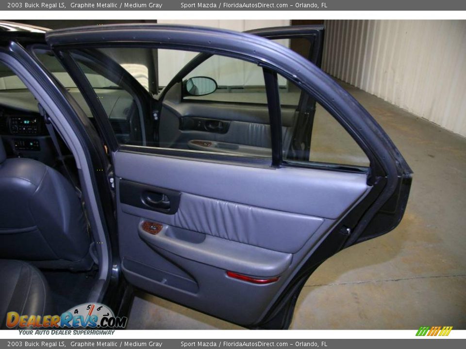 2003 Buick Regal LS Graphite Metallic / Medium Gray Photo #22