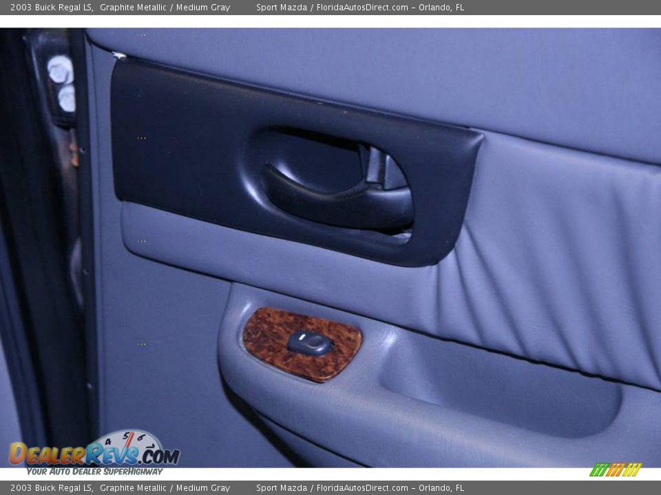 2003 Buick Regal LS Graphite Metallic / Medium Gray Photo #23