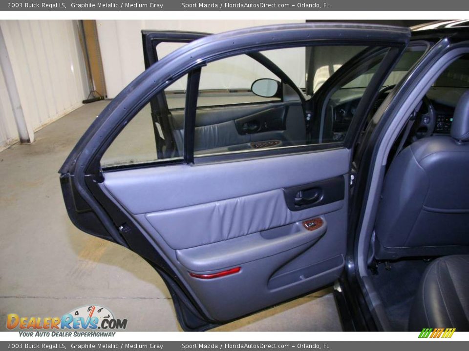 2003 Buick Regal LS Graphite Metallic / Medium Gray Photo #24