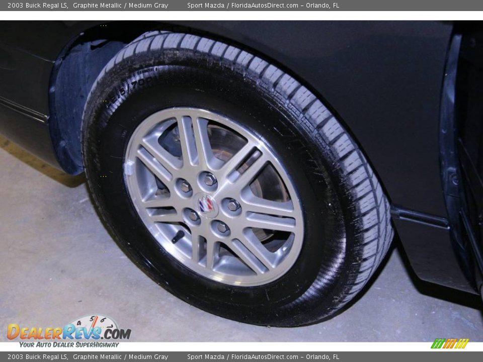 2003 Buick Regal LS Graphite Metallic / Medium Gray Photo #28