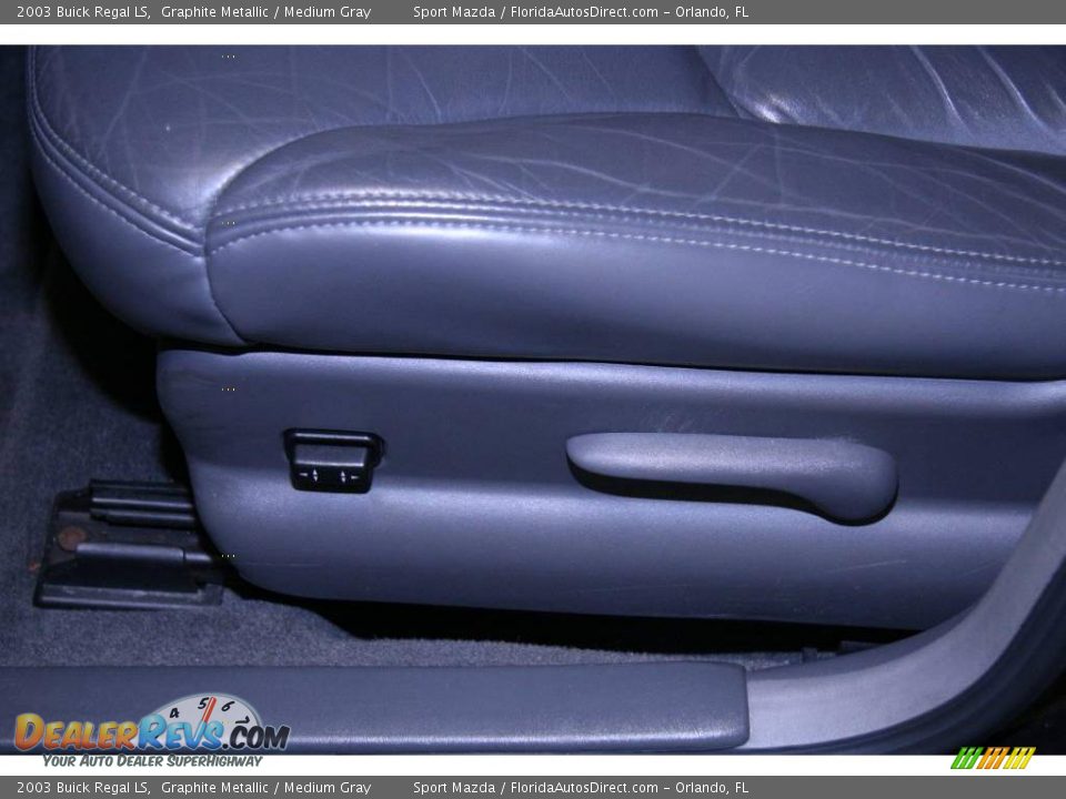 2003 Buick Regal LS Graphite Metallic / Medium Gray Photo #34