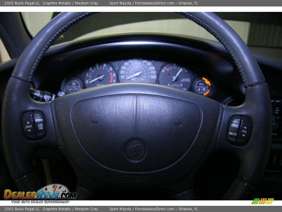 2003 Buick Regal LS Graphite Metallic / Medium Gray Photo #35