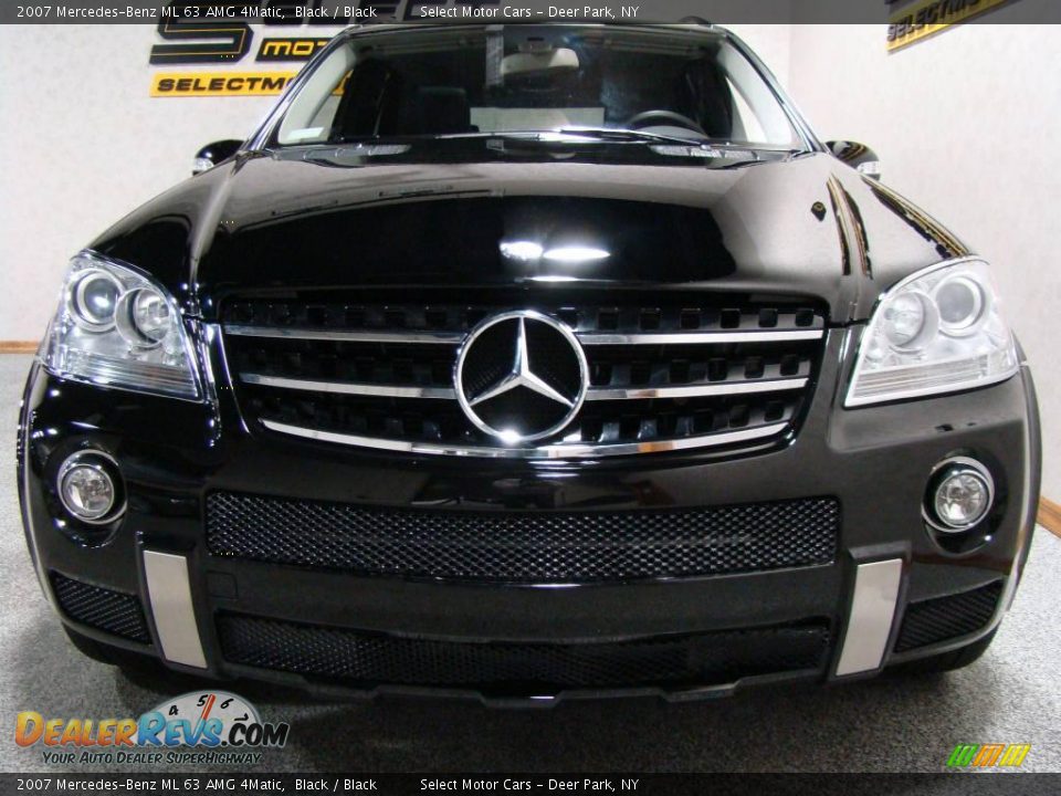 2007 Mercedes-Benz ML 63 AMG 4Matic Black / Black Photo #2