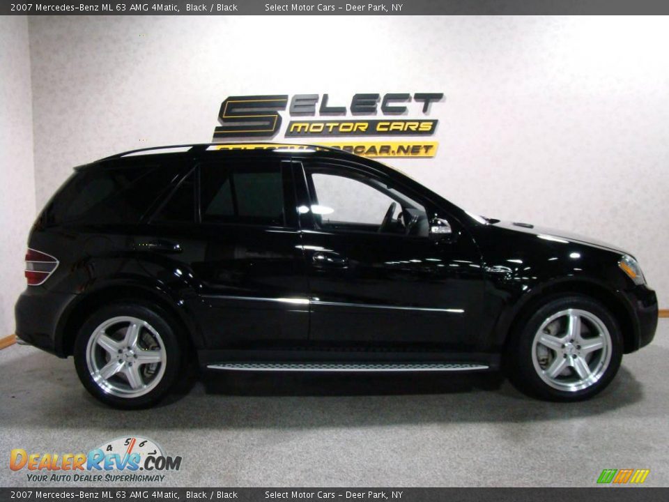 2007 Mercedes-Benz ML 63 AMG 4Matic Black / Black Photo #4