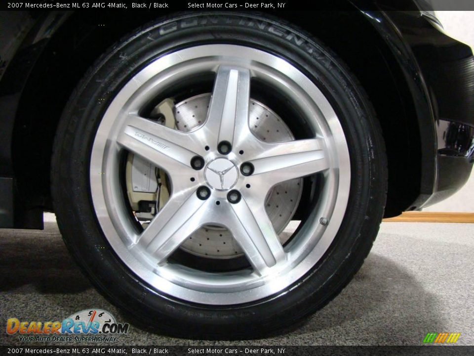 2007 Mercedes-Benz ML 63 AMG 4Matic Black / Black Photo #6