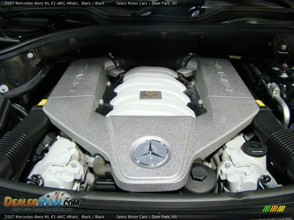 2007 Mercedes-Benz ML 63 AMG 4Matic Black / Black Photo #14