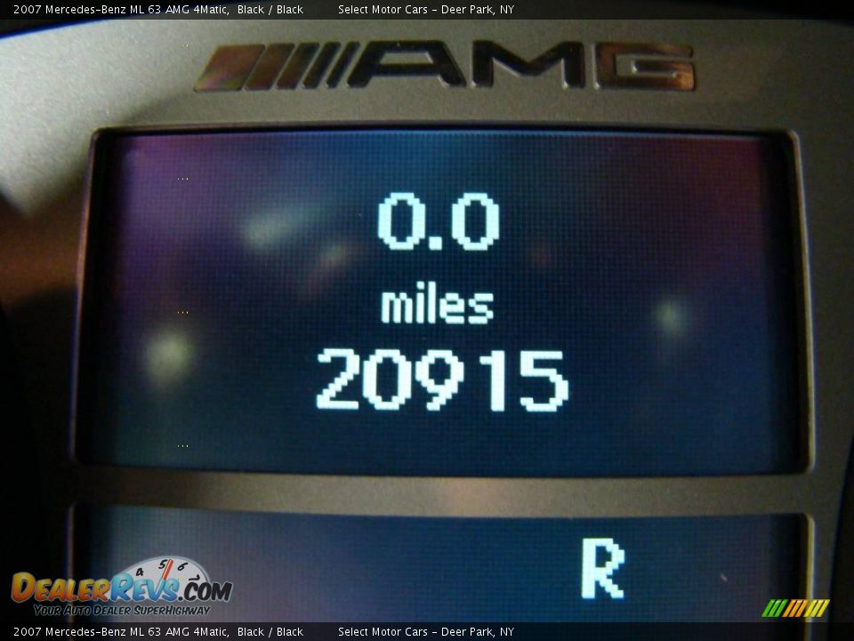 2007 Mercedes-Benz ML 63 AMG 4Matic Black / Black Photo #15