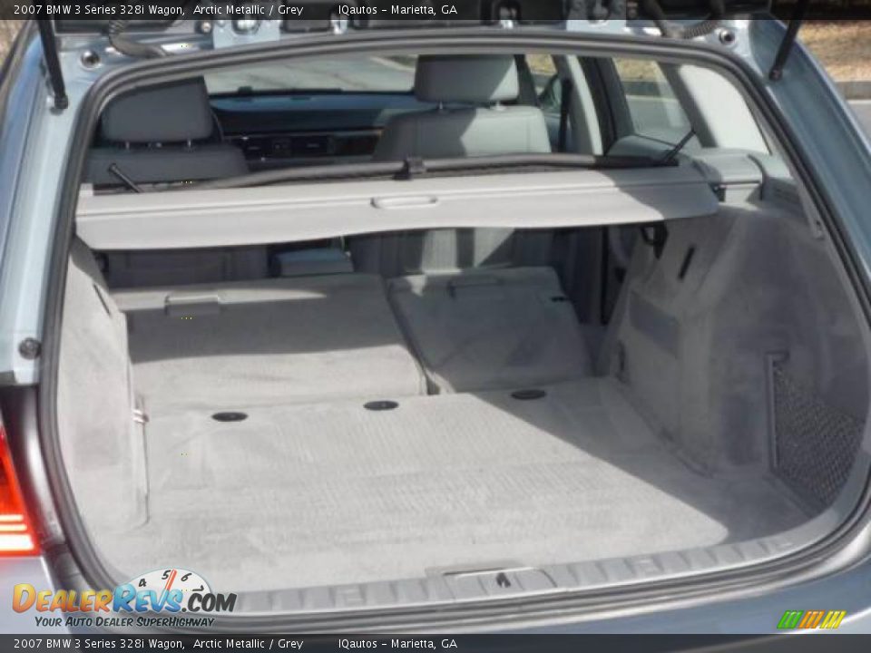 2007 BMW 3 Series 328i Wagon Arctic Metallic / Grey Photo #32