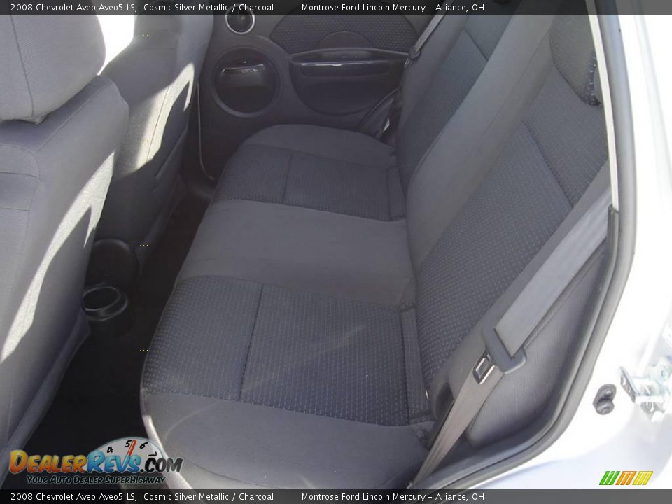 2008 Chevrolet Aveo Aveo5 LS Cosmic Silver Metallic / Charcoal Photo #15