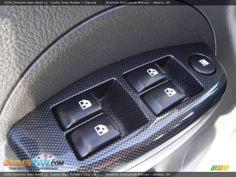2008 Chevrolet Aveo Aveo5 LS Cosmic Silver Metallic / Charcoal Photo #22