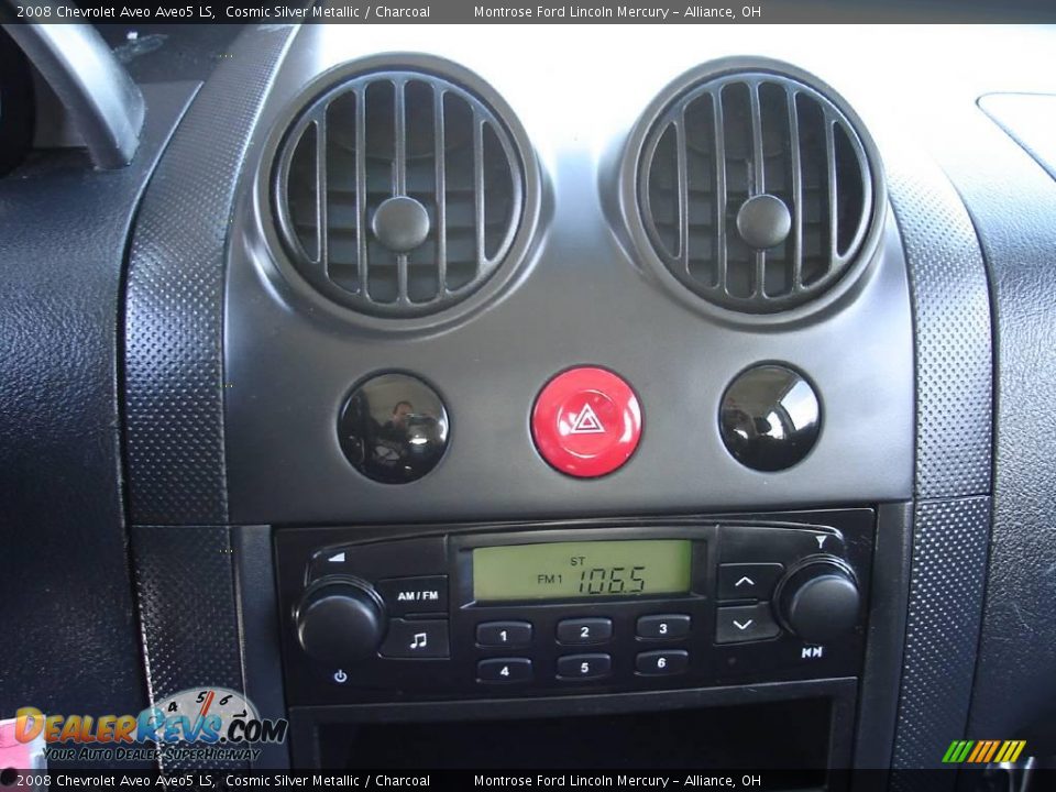 2008 Chevrolet Aveo Aveo5 LS Cosmic Silver Metallic / Charcoal Photo #27