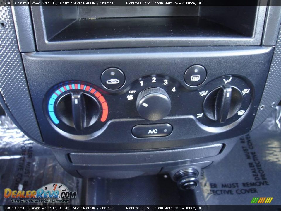 2008 Chevrolet Aveo Aveo5 LS Cosmic Silver Metallic / Charcoal Photo #28